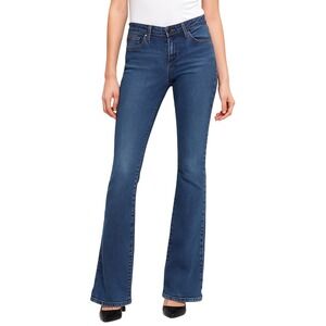 Women's Size 30 Bootcut Jeans | Low Rise Stretch Denim Blue Medium Wash